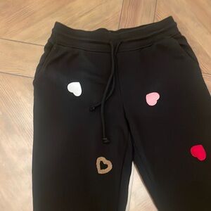 Loft Heart Sweatpants- petites M
